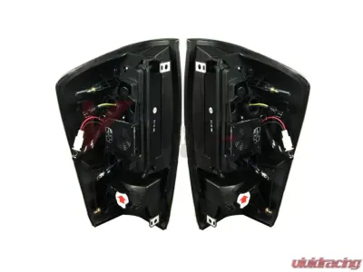 Winjet Glossy Black Clear LED Tail Lights Toyota Tacoma 2016-2023 - CTWJ-0466-GBC