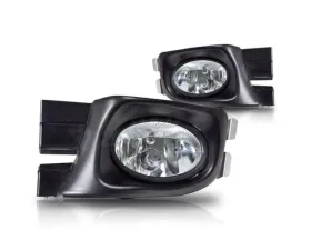Winjet Clear Fog Lights Honda Accord 4Door 2003-2005