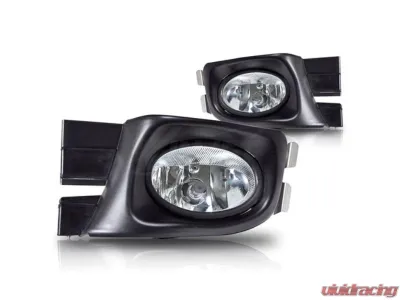 Winjet Clear Fog Lights Honda Accord 4Door 2003-2005 - CFWJ-0104-C