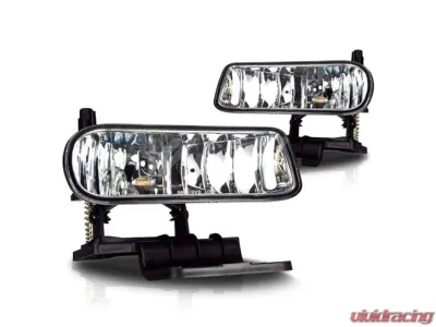 Winjet Clear Fog Lights Chevrolet Silverado | Suburban | Tahoe 1999-2006 - CFWJ-0125-C