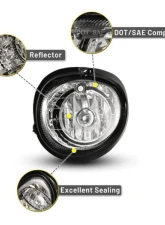 Winjet Clear Fog Lights Dodge Intrepid 1998-2003                                     - CFWJ-0183-C - Image 2