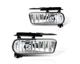 Winjet Clear Fog Lights Cadillac Escalade 2002-2006