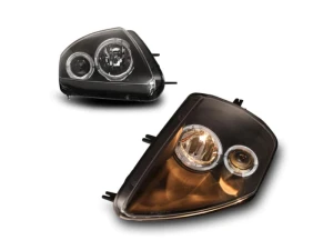 Winjet Chrome/Clear Close Out Halo Projector Head Lights Mitsubishi Eclipse 2000-2005 - CHWJ-0215-C - Image 2