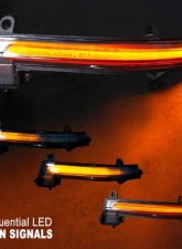 Winjet Smoke Side Mirror Sequential Turn Signal BMW 2012-2021                                     - CMTSWJ-0645-S-SQ - Image 3