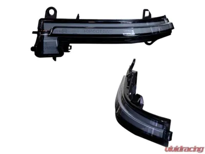 Winjet Smoke Side Mirror Sequential Turn Signal BMW 2012-2021 - CMTSWJ-0645-S-SQ