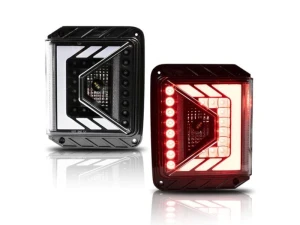 Winjet Off Road Type LED Tail Lights Jeep Wrangler JK 2007-2018 - CTRNG0490B-BC - Image 3