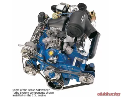 Banks Power Wastegated Sidewinder Turbo System Ford Truck Manual Transmission 6.9/7.3L 1983-1993 - 21064