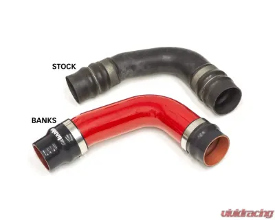 Banks Power Red Powdercoat Boost Tube Upgrade Kit Ram 2500 | 3500 Cummins 6.7L 2010-2012 - 25997