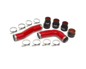 Banks Power Red Powdercoat Boost Tube Kit Ram 6.7L OEM Replacement Boost Tubes 2010-2012