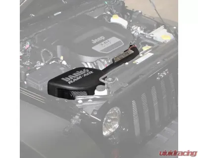 Banks Power Ram-Air Cold-Air Intake System Dry Filter Jeep Wrangler JK 3.6L 2012-2018 - 41837-D