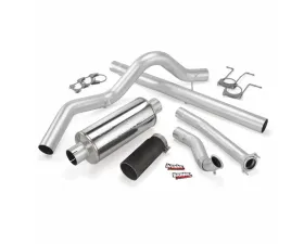 Banks Power Black Tip Single Exit Monster Exhaust System Ford CCLB 7.3L 1994-1997