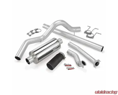 Banks Power Black Tip Single Exit Monster Exhaust System Ford CCLB 7.3L 1994-1997 - 46299-B