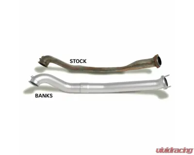 Banks Power Black Tip Single Exit Monster Exhaust System Ford CCLB 7.3L 1994-1997 - 46299-B