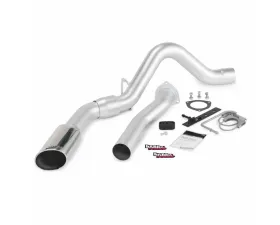 Banks Power Chrome Tip Single Exit Monster Exhaust System Chevrolet LMM ECSB-CCLB 6.6L 2007-2010