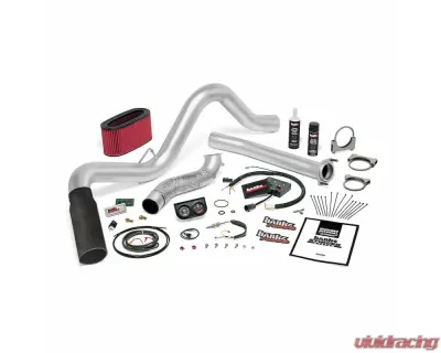 Banks Power Black Tip Stinger Bundle Power System W/Single Exit Exhaust Ford 7.3L Manual Transmission 1995.5-1997 - 48558-B