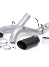 Banks Power Black Tip 5-inch Single Exit Monster Exhaust System Chevrolet | GMC 2500 | 3500 Duramax 6.6L L5P 2017+                                     - 48996-B - Image 2