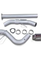 Banks Power Chrome Ob Round Tip Single Exit Monster Exhaust System Ford Super Duty 6.7L Diesel 2017-2019                                     - 49794 - Image 4