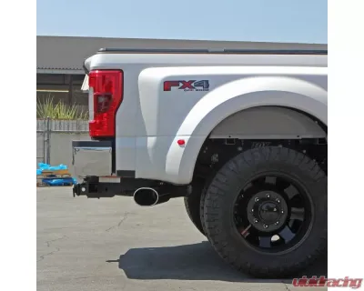 Banks Power Chrome Ob Round Tip Single Exit Monster Exhaust System Ford Super Duty 6.7L Diesel 2017-2019 - 49794