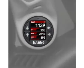 Banks Power Economind Diesel Tuner (PowerPack calibration) with Banks iDash 1.8 Super Gauge Chevrolet 6.6L LMM 2007-2010
