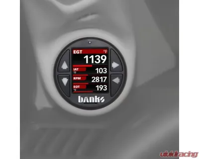 Banks Power Six-Gun Diesel Tuner with Banks iDash 1.8 Super Gauge Chevrolet 6.6L LMM 2007-2010 - 61416