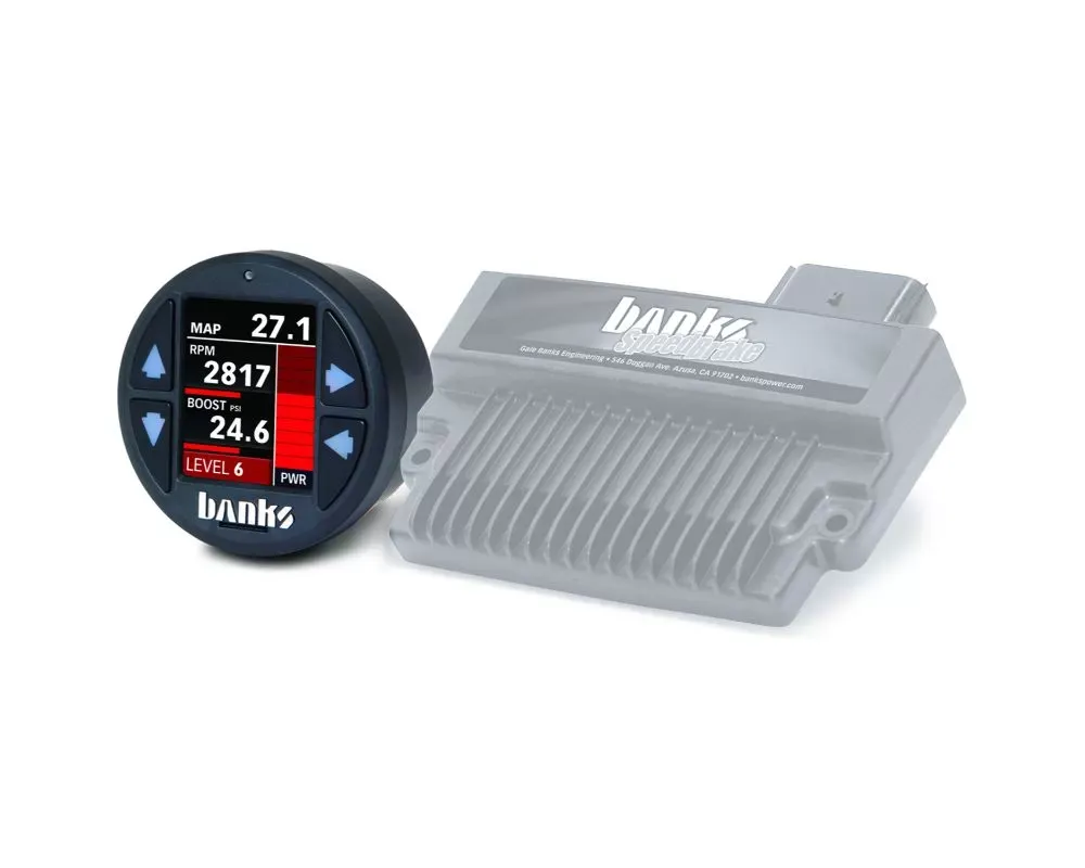 Banks Power Banks SpeedBrake with Banks iDash 1.8 Super Gauge Chevrolet 6.6L, LLY-LBZ 2006-2007 - 61432