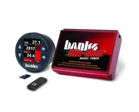 Banks Power Six-Gun Diesel Tuner W/iDash 1.8 DataMonster Chevrolet 6.6L LMM 2007-2010