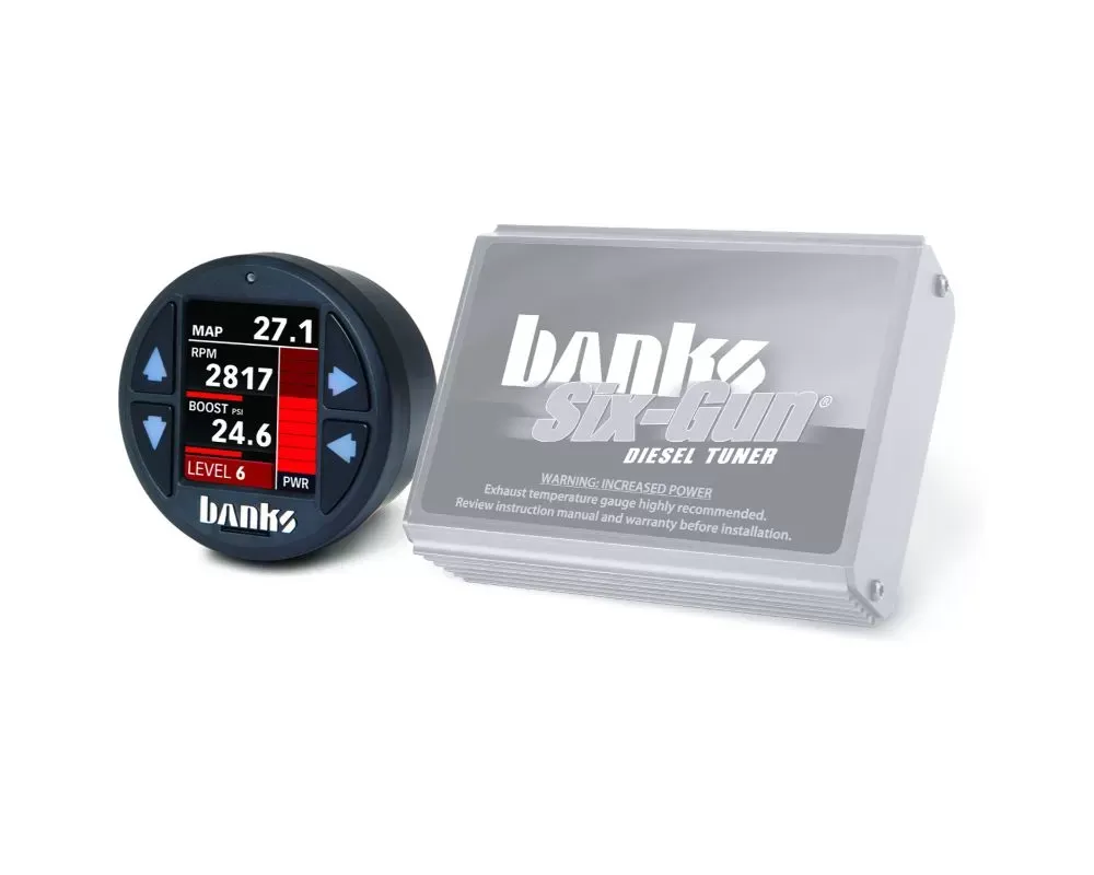 Banks Power Six-Gun Diesel Tuner W/iDash 1.8 DataMonster Dodge 5.9L 2006-2007 - 61450