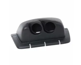 Banks Power Black Dash Mount Gauge Pod 2 Gauge Jeep Wrangler TJ 1996-2007