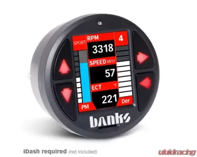 Banks Power PedalMonster, Throttle Sensitivity Booster for use with existing iDash and/or Derringer GMC Sierra | Chevrolet Silverado 2500 | 3500 2008-2019 - 64321-C