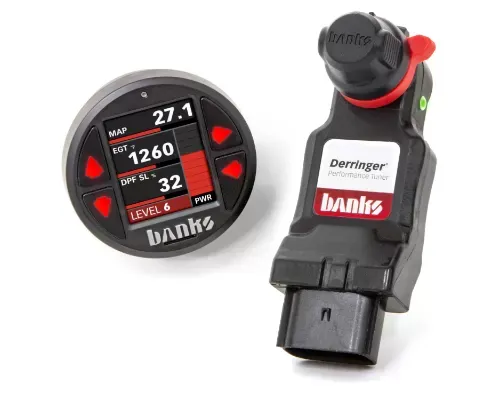 Banks Power Derringer Tuner, with iDash SuperGauge Ram 1500 2019-2021 | Jeep Wrangler 2020-2021 - 66798