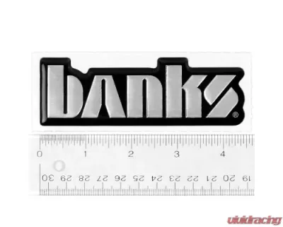 Banks Power Banks Urocal Small Domed Black & Silver - 96006