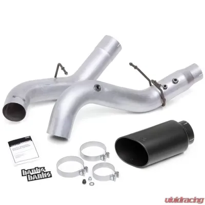 Banks Power Black Tip Monster Exhaust System for 6.6L Chevrolet Silverado | Ram 2020-2021 - 48997-B