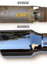 Banks Power Black Tip Monster Exhaust System for 6.6L Chevrolet Silverado | Ram 2020-2021                                     - 48997-B - Image 3