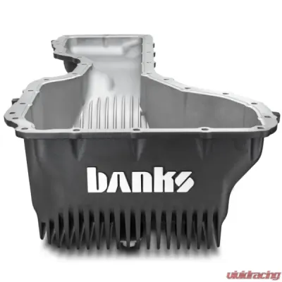 Banks Power CoolRunner Oil Pan Black Powder Coat Chevrolet | GMC 2500/3500 2020-2025 - 35137-b