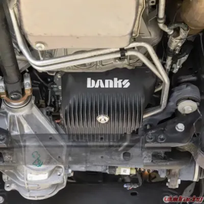 Banks Power CoolRunner Oil Pan Black Powder Coat Chevrolet | GMC 2500/3500 2020-2025 - 35137-b