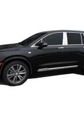 Quality Automotive Accessories 1-Piece Stainless Steel Gas Door Cover Trim Cadillac XT6 4-Door SUV 2020-2022                                     - GC60210 - Image 2