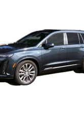 Quality Automotive Accessories 1-Piece Stainless Steel Gas Door Cover Trim Cadillac XT6 4-Door SUV 2020-2022                                     - GC60210 - Image 4