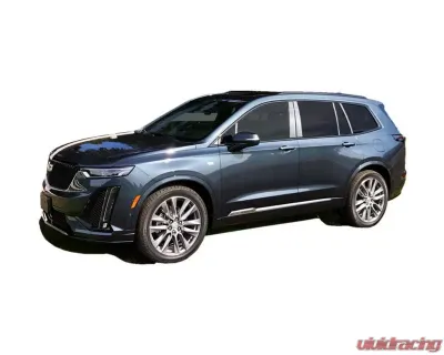 Quality Automotive Accessories 1-Piece Stainless Steel Gas Door Cover Trim Cadillac XT6 4-Door SUV 2020-2022 - GC60210