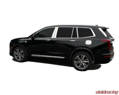 Quality Automotive Accessories 1-Piece Stainless Steel Gas Door Cover Trim Cadillac XT6 4-Door SUV 2020-2022 - GC60210