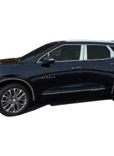 Quality Automotive Accessories 18-Piece Stainless Steel Window Trim Package Chevrolet Blazer 4-Door SUV 2019-2022                                     - WP59140 - Image 2