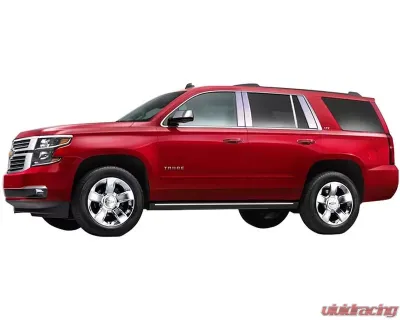 Quality Automotive Accessories 2-Piece Stainless Steel Rear Window Trim Chevrolet Tahoe 4-Door SUV 2021-2022 - RW61190