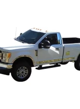 Quality Automotive Accessories 10-Piece Stainless Steel SUPER DUTY Tailgate Letter Insert Ford F-250 & F-350 Super Duty 2-Door 4-Door Regular Cab 8' Bed 2020-2022                                     - SGR60320 - Image 2