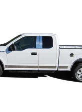 Quality Automotive Accessories 12-Piece Stainless Steel Wheel Well Accent Trim Ford F-150 2-Door 4-Door 2018-2020                                     - WQ58308 - Image 3