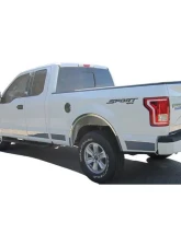 Quality Automotive Accessories 12-Piece Stainless Steel Wheel Well Accent Trim Ford F-150 2-Door 4-Door 2018-2020                                     - WQ58308 - Image 5