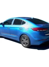 Quality Automotive Accessories 20-Piece Stainless Steel Window Trim Package Hyundai Elantra 4-Door Sedan 2017-2020                                     - WP17341 - Image 3