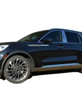 Quality Automotive Accessories 2-Piece Stainless Steel Rear Window Trim Lincoln Aviator 4-Door SUV 2020-2022                                     - RW60620 - Image 4