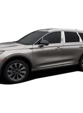 Quality Automotive Accessories 2-Piece Stainless Steel Rear Window Trim Lincoln Corsair 4-Door SUV 2020-2022                                     - RW60610 - Image 2