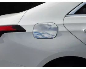 Quality Automotive Accessories 1-Piece Stainless Steel Gas Door Cover Trim Cadillac CT4 4-Door Sedan 2020-2022