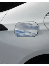 Quality Automotive Accessories 1-Piece Stainless Steel Gas Door Cover Trim Cadillac CT4 4-Door Sedan 2020-2022                                     - GC60245 - Image 3