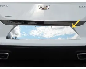 Quality Automotive Accessories 1-Piece Stainless Steel License Plate Bezel Cadillac CT4 4-Door Sedan 2020-2022